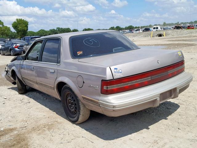 1G4AG55M0T6462340 - 1996 BUICK CENTURY GRAY photo 3