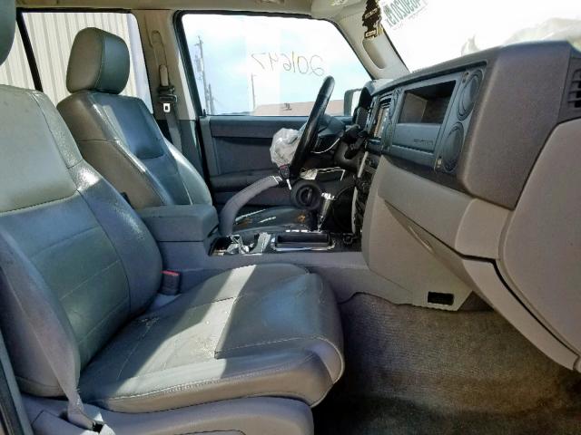 1J8HH48N56C254287 - 2006 JEEP COMMANDER წითელი ფოტო 5