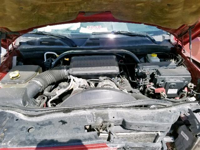 1J8HH48N56C254287 - 2006 JEEP COMMANDER წითელი ფოტო 7