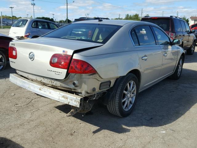 1G4HD57287U189877 - 2007 BUICK LUCERNE TAN photo 4