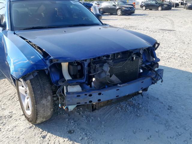 2B3KA33VX9H595772 - 2009 DODGE CHARGER SX BLUE photo 9