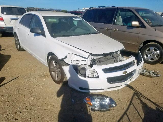 1G1ZA5E03CF355670 - 2012 CHEVROLET MALIBU LS WHITE photo 1