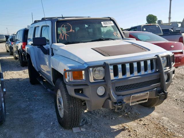 5GTDN136568101661 - 2006 HUMMER H3 WHITE photo 1