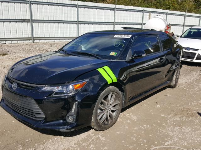 JTKJF5C72FJ011991 - 2015 TOYOTA SCION TC 黑色 照片 2