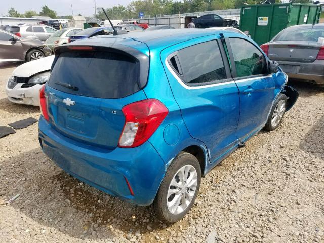 KL8CD6SA5KC769744 - 2019 CHEVROLET SPARK 1LT BLUE photo 4