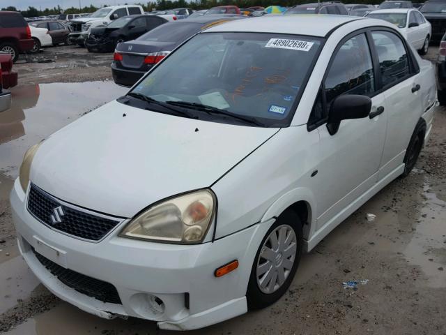 JS2RA62S165305353 - 2006 SUZUKI AERIO WHITE photo 2