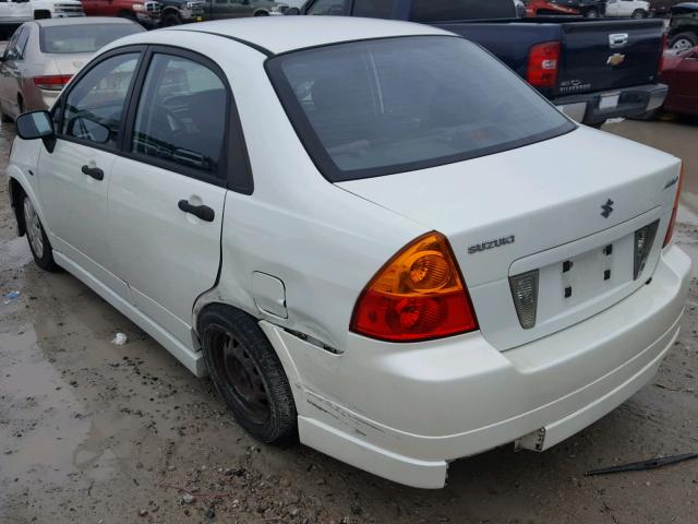 JS2RA62S165305353 - 2006 SUZUKI AERIO WHITE photo 3