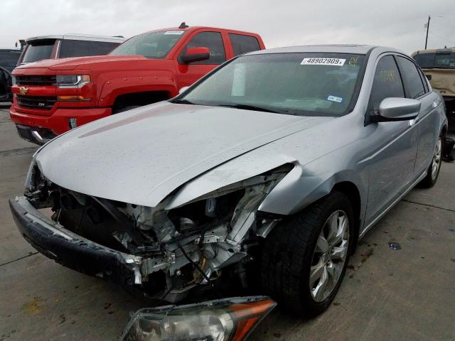 1HGCP3F82AA006726 - 2010 HONDA ACCORD EXL SILVER photo 2