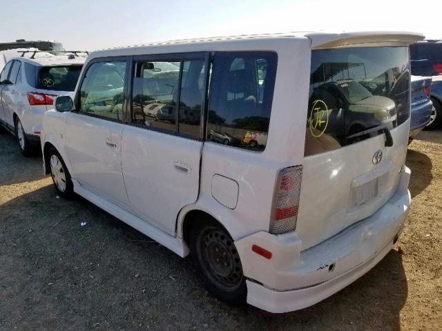 JTLKT324364117398 - 2006 TOYOTA SCION XB თეთრი ფოტო 3