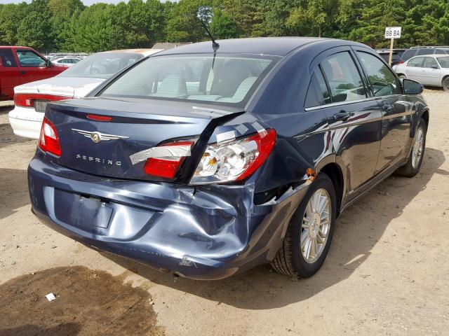 1C3LC56K97N543259 - 2007 CHRYSLER SEBRING TO BLUE photo 4