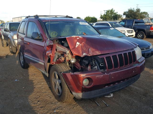 1J8GS48K27C657681 - 2007 JEEP GRAND CHER RED photo 1