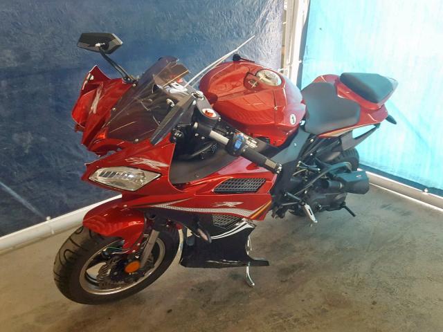 LXDTCARA8K1030818 - 2019 DONG MOTORCYCLE RED photo 2