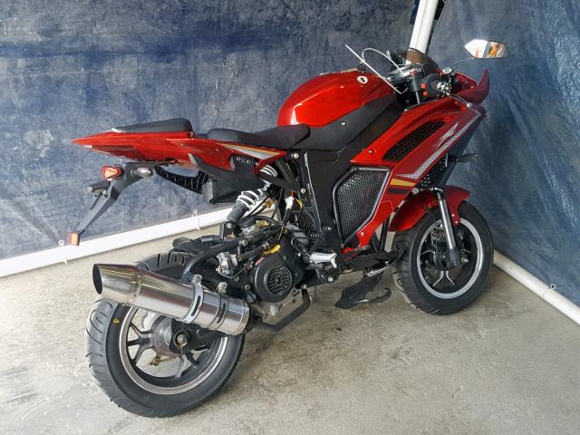 LXDTCARA8K1030818 - 2019 DONG MOTORCYCLE RED photo 4