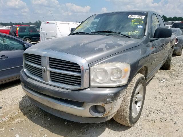 1D7HA18P27S112035 - 2007 DODGE RAM 1500 S GRAY photo 2