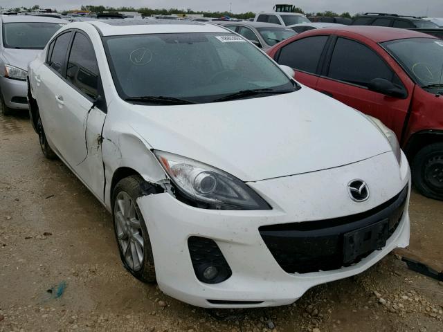 JM1BL1W58C1668314 - 2012 MAZDA 3 S WHITE photo 1