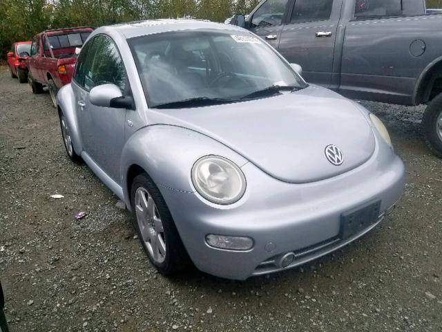 3VWDD21C52M406993 - 2002 VOLKSWAGEN NEW BEETLE Gümüş foto 1