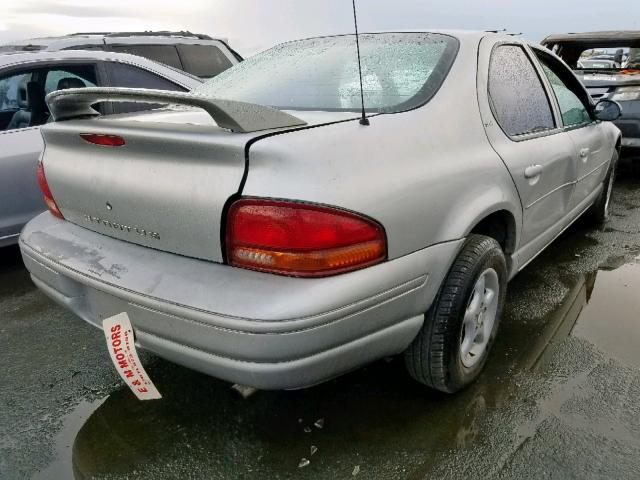 1B3EJ46X6YN244265 - 2000 DODGE STRATUS SE SILVER photo 4