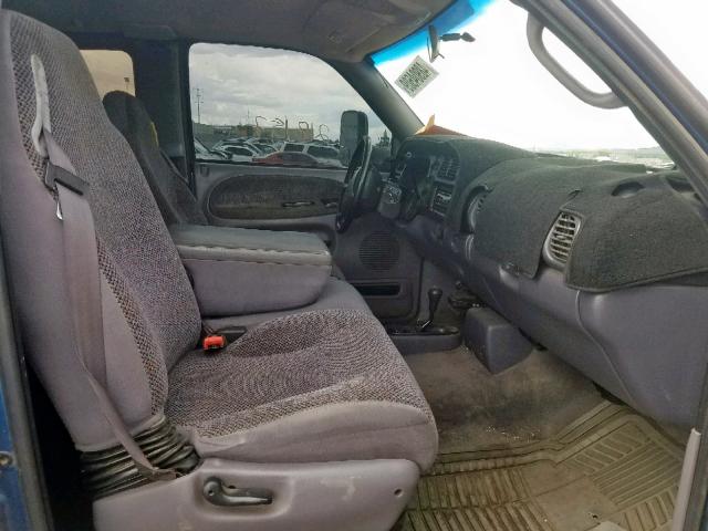 3B7KF23692M221101 - 2002 DODGE RAM 2500 BLUE photo 5