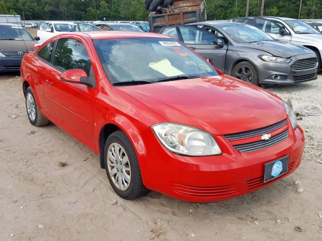 1G1AT18HX97242402 - 2009 CHEVROLET COBALT LT RED photo 1