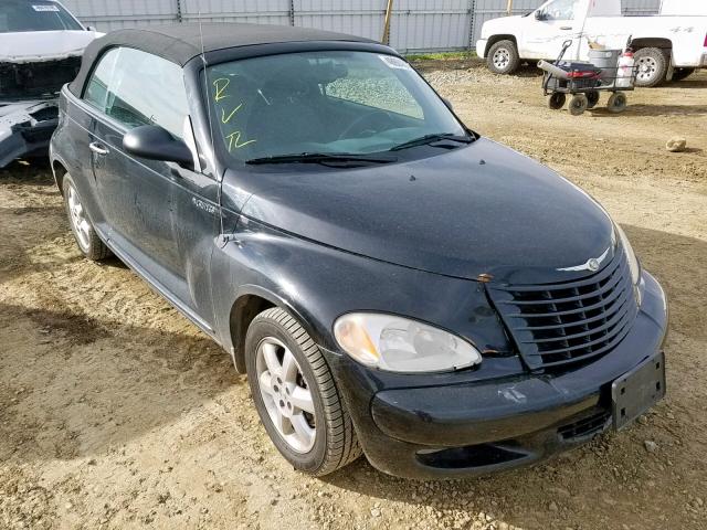 3C3EY55E25T272726 - 2005 CHRYSLER PT CRUISER BLACK photo 1