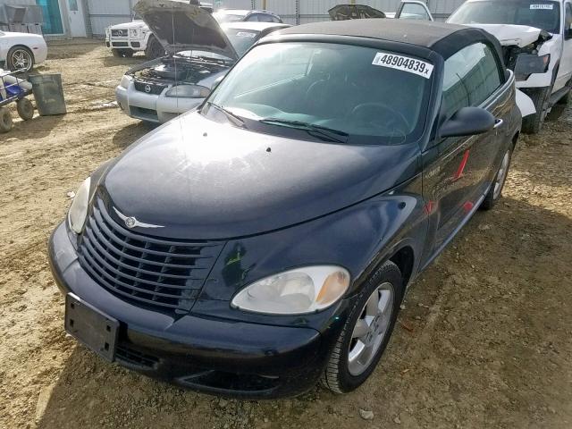 3C3EY55E25T272726 - 2005 CHRYSLER PT CRUISER BLACK photo 2