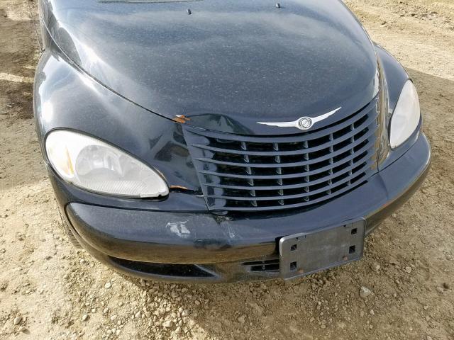 3C3EY55E25T272726 - 2005 CHRYSLER PT CRUISER BLACK photo 9