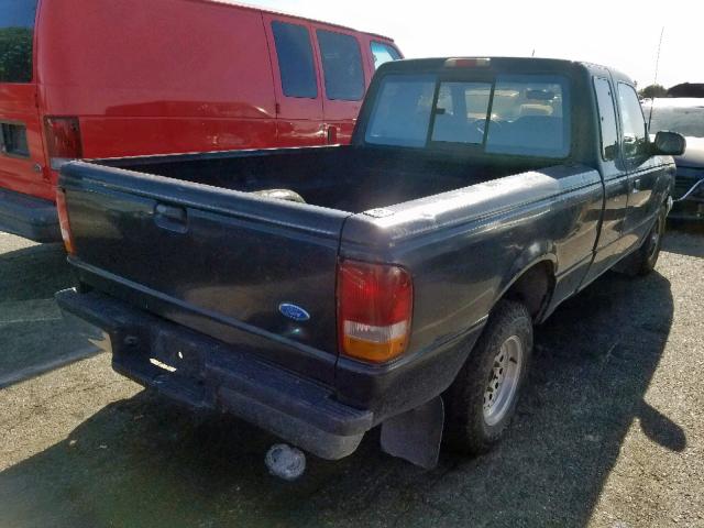 1FTCR14X6TPA74549 - 1996 FORD RANGER SUP BLACK photo 4