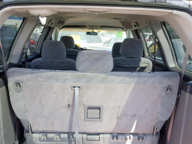 5FNRL18613B052658 - 2003 HONDA ODYSSEY EX SILVER photo 9