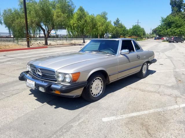 WDBBA48D3JA076486 - 1988 MERCEDES-BENZ 560 SL GOLD photo 1