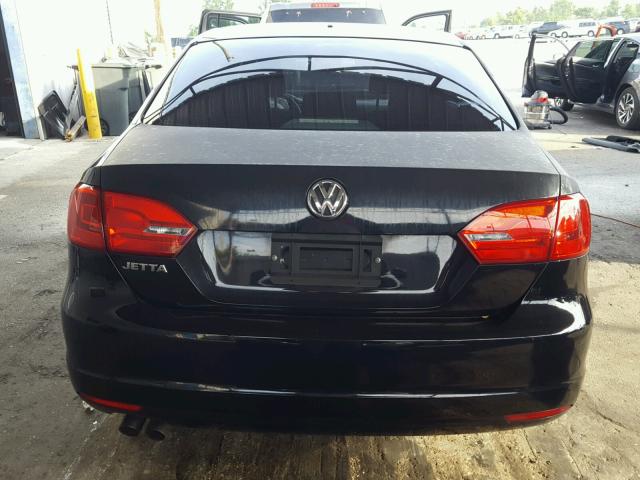 3VW2K7AJ9EM423163 - 2014 VOLKSWAGEN JETTA BASE 黑色 照片 10