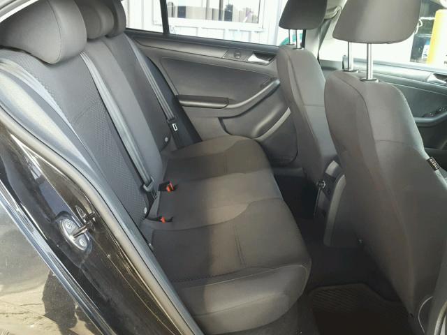 3VW2K7AJ9EM423163 - 2014 VOLKSWAGEN JETTA BASE 黑色 照片 6
