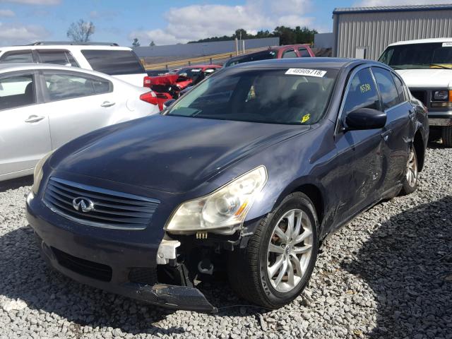 JNKCV61F19M361584 - 2009 INFINITI G37 BLUE photo 2