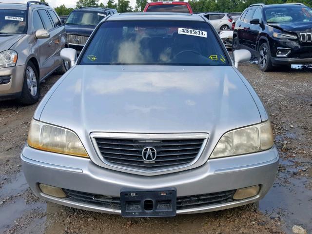 JH4KA9662YC013203 - 2000 ACURA 3.5RL SILVER photo 9