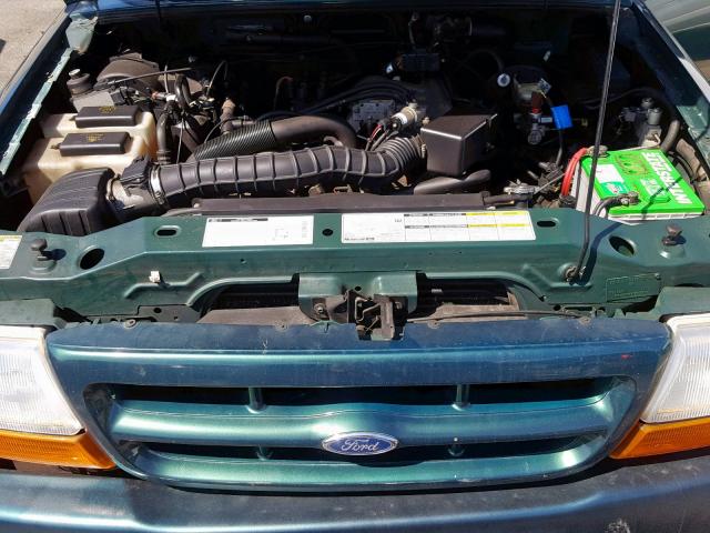 1FTYR14V3XPA35024 - 1999 FORD RANGER SUP GREEN photo 7