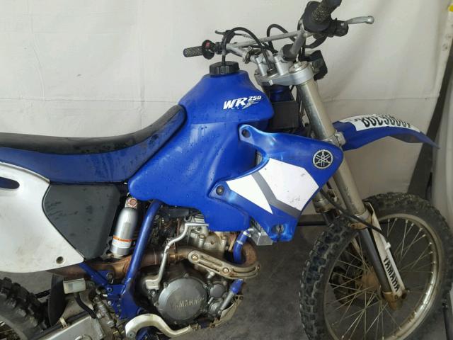 JYACG11332A004060 - 2002 YAMAHA WR250 F BLUE photo 5