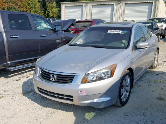 1HGCP26849A158741 - 2009 HONDA ACCORD EXL SILVER photo 2