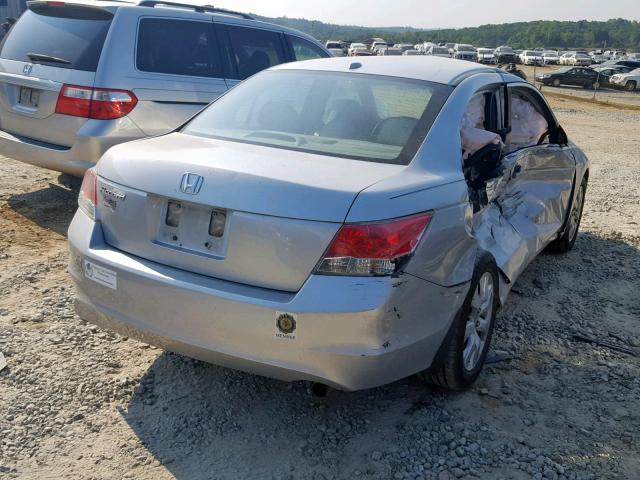 1HGCP26849A158741 - 2009 HONDA ACCORD EXL SILVER photo 4