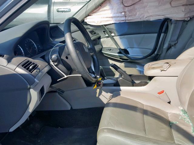 1HGCP26849A158741 - 2009 HONDA ACCORD EXL SILVER photo 5