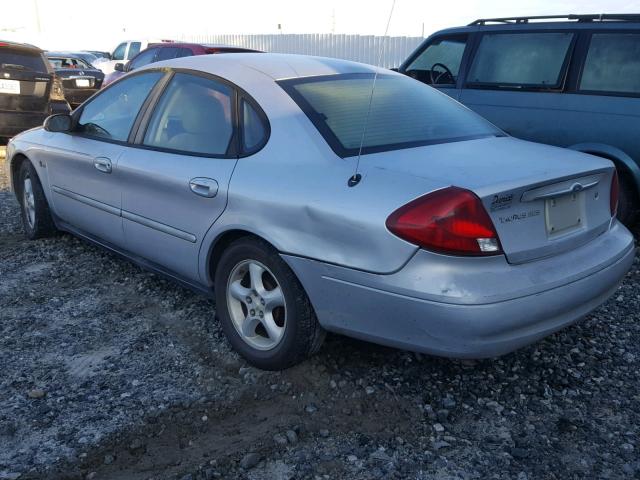 1FAFP5525YG152071 - 2000 FORD TAURUS SES SILVER photo 3