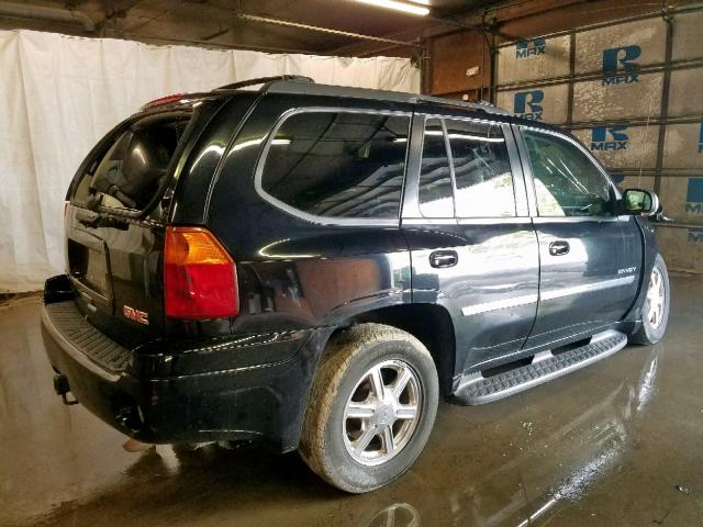 1GKDT13S262282722 - 2006 GMC ENVOY BLACK photo 4