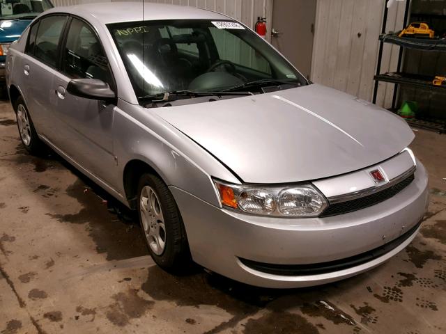 1G8AJ52F44Z200147 - 2004 SATURN ION LEVEL SILVER photo 1