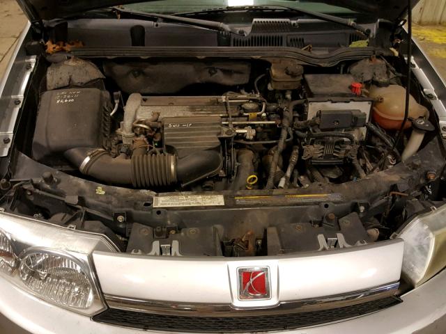 1G8AJ52F44Z200147 - 2004 SATURN ION LEVEL SILVER photo 7