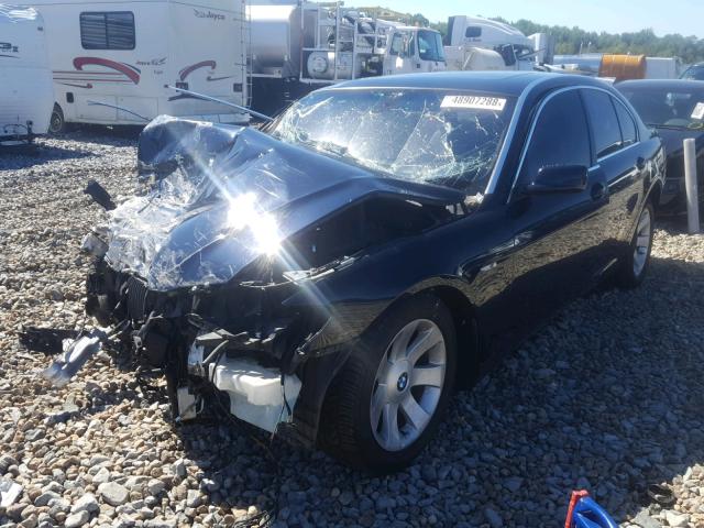 WBAHN83518DT87718 - 2008 BMW 750 LI BLUE photo 2