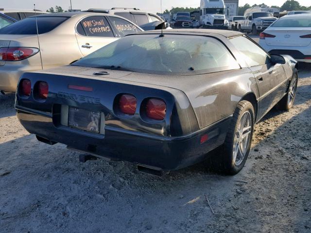 1G1YY22P3S5105051 - 1995 CHEVROLET CORVETTE BLACK photo 4