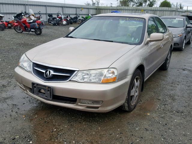 19UUA56683A008791 - 2003 ACURA 3.2TL GOLD photo 2