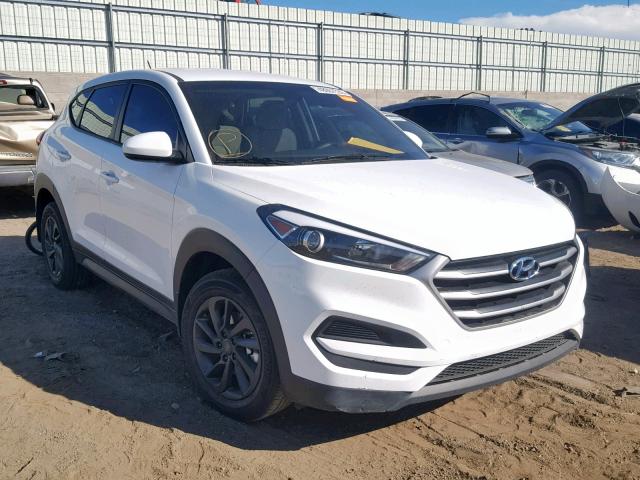 KM8J23A49JU801517 - 2018 HYUNDAI TUCSON SE WHITE photo 1