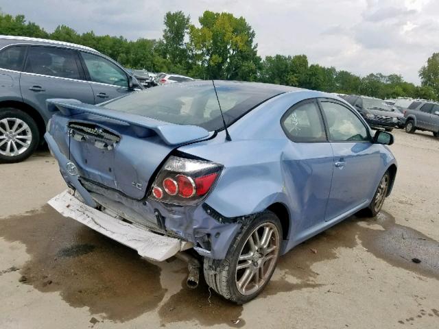 JTKDE3B73A0318820 - 2010 TOYOTA SCION TC ლურჯი ფოტო 4