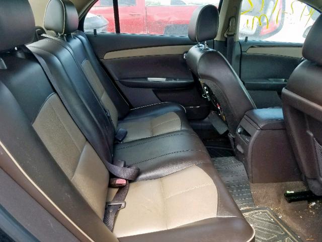 1G1ZK577884297548 - 2008 CHEVROLET MALIBU LTZ 黑色 照片 6