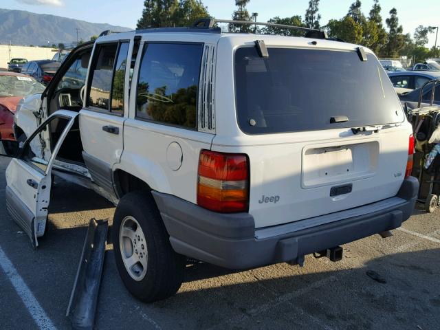 1J4GX58Y3WC114366 - 1998 JEEP GRAND CHER WHITE photo 3