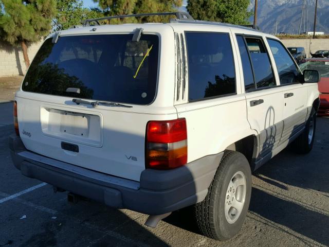 1J4GX58Y3WC114366 - 1998 JEEP GRAND CHER WHITE photo 4